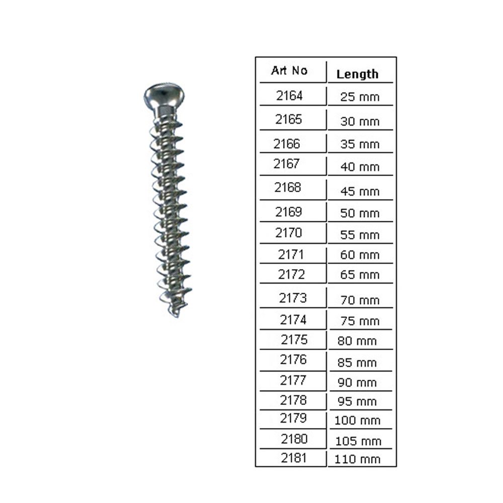 Art-ES-O-1029.jpg Cancellous Screw - Image 1