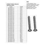 3.5mm Cortex Screws Stainless Steel