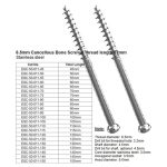 Cancellous Bone Screws Thread Length 32mm Stainless Steel