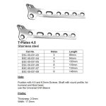T-Plates 4.5 Stainless Steel
