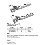 T-Buttress Plates 4.5 Stainless Steel