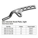 new Clavicle Hook Plate, right Stainless Steel