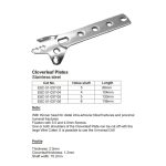 Cloverleaf Plates Stainless Steel