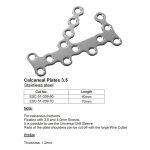 Calcaneal Plates 3.5 Stainless Steel