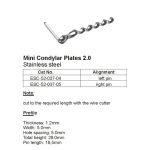 Mini Condylar Plates 2.0 Stainless Steel