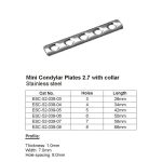 Mini Condylar Plates 2.7 with Collar Stainless Steel