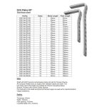 DCS Plates 95� Stainless Steel