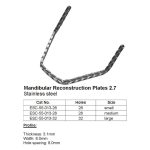 Mandibular Reconstruction Plates 2.7 Stainless Steel