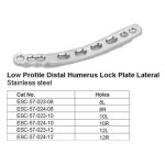 Low Profile Distal Humerus Locking Plate Lateral Stainless Steel