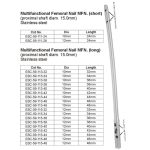 Multifunctional Femorel Nail MFN. (short) (proximal shaft diam. 15.0mm) Stainless Steel